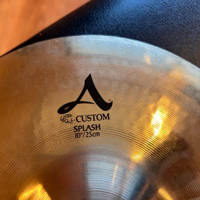 Zildjian 10" A Custom Splash Cymbal 1993 - Present - Brilliant image 2