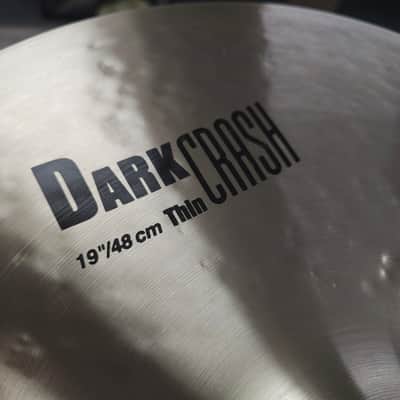 Zildjian 19" K Dark Thin Crash Cymbal 1631 Grams image 2
