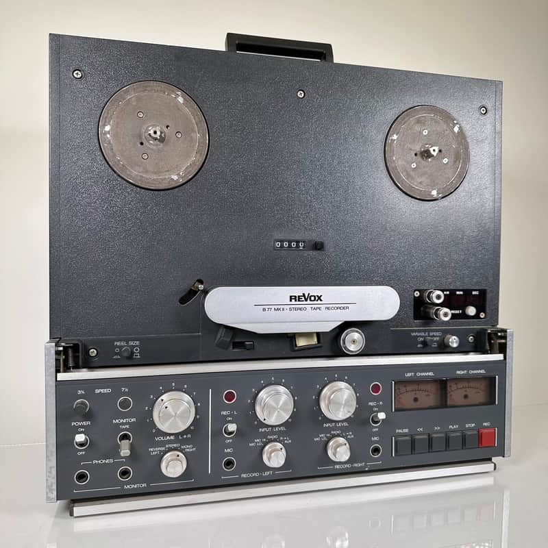 ReVox B77 MkII 4-Track Reel To Reel Tape Stereo Recorder image 1