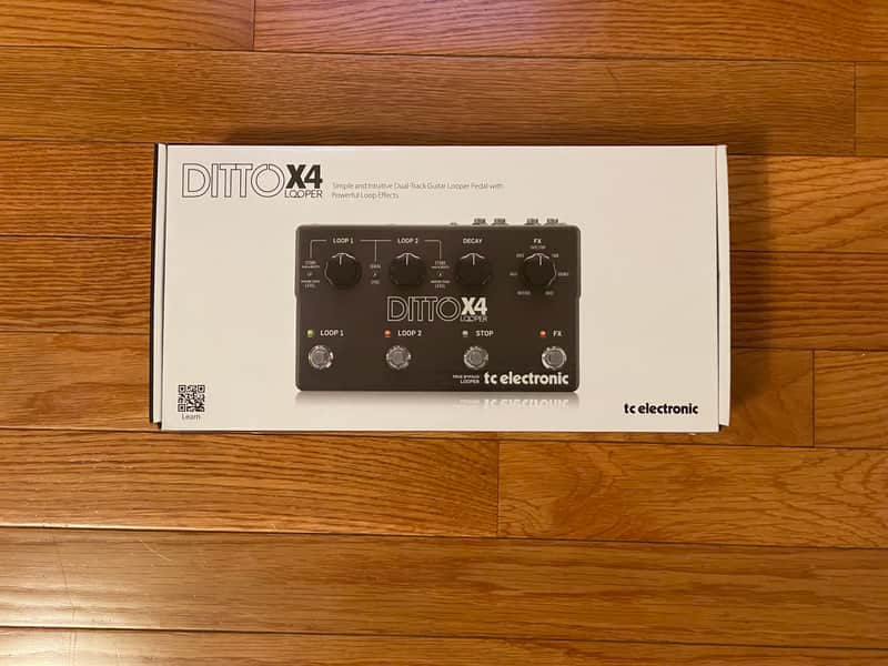 TC Electronic Ditto X4 Looper 2016 - Present - Black image 1