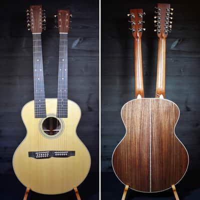 Martin Grand J-28E DN Rosewood Double Neck 12/6 String Acoustic-Electric Guitar image 25