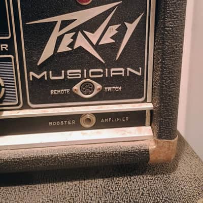 Vintage Peavey Musician 400 Series 210W Head & 412M 4x12 Cabinet – USA – 1970s image 4