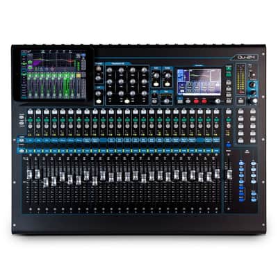 Allen and Heath QU-24 30 in / 24 out 24 Channel Digital Mixer with Remote Wireless Control image 7