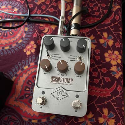 Universal Audio OX Stomp Dynamic Speaker Emulator 2023 - Present - Silver image 2