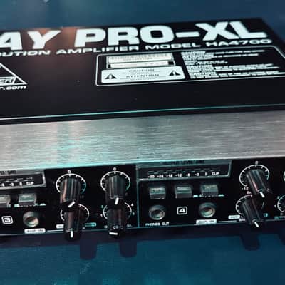 Behringer Powerplay Pro-XL HA4700 4-Channel Headphone Amplifier 2010s - Standard image 3