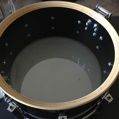 Tama AW316 Heavy Birch Snare 88' 1988 Piano Black Artstar Granstar Artwood image 4
