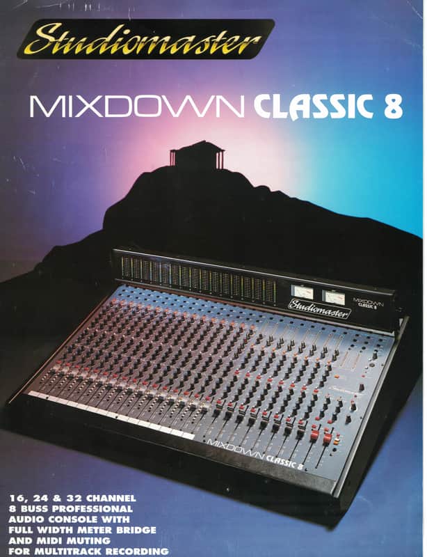 Studiomaster Mixdown Classic 8 | Reverb