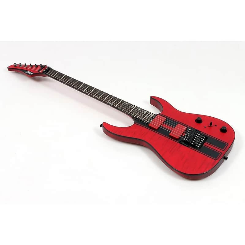 Schecter Banshee GT FR 6-String Electric Guitar - Satin Transparent Red image 1