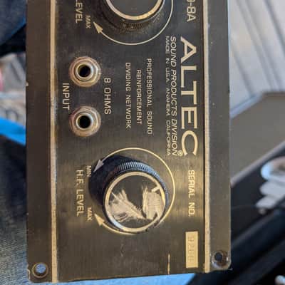 Altec Model 1209-8a dividing network crossover image 1