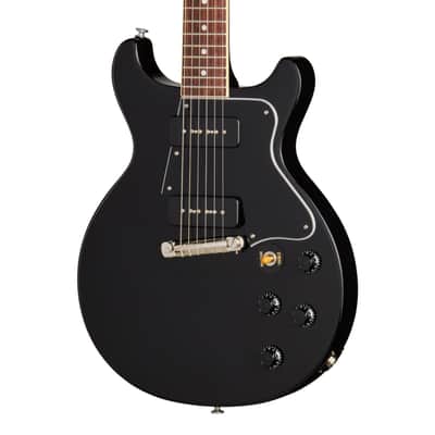 Gibson Les Paul Special Double Cut Ebony - Single Cut Electric Guitar image 3