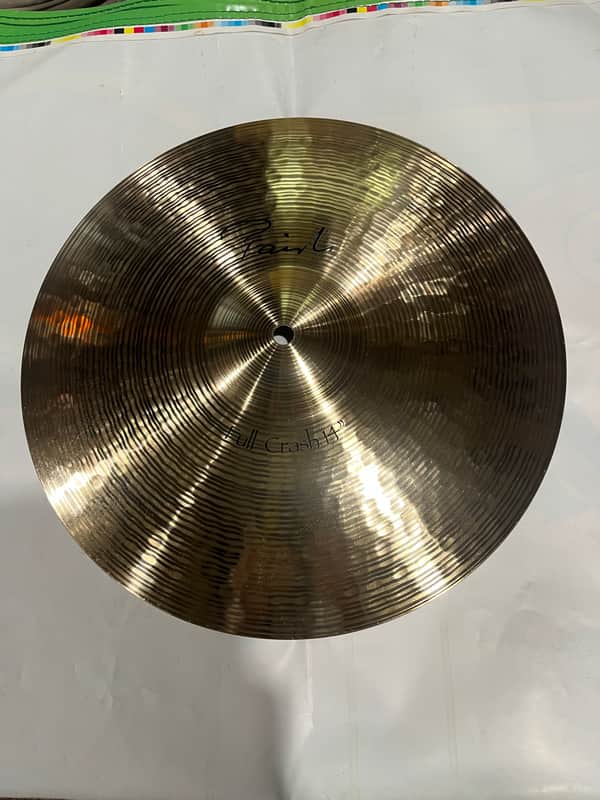 Paiste 14" Signature Full Crash Cymbal Mint Condition 1989 - Present - Traditional image 1