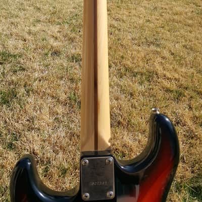 Greco SE-380 Stratocaster MIJ Super Power 1980 Gloss Tobacco Sunburst image 7