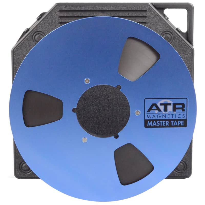 ATR Magnetics Master Tape 2" x 2500' 10.5" NAB Metal Reel Tape Care Box image 1