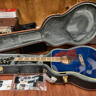 Epiphone Miranda Lambert Signature Bluebird Acoustic Electric Guitar- Bluebonnet w/Hard case. New! image 22