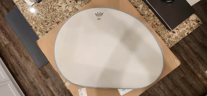 Remo Trixon Speedfire Bass Drum resonant Head NOS 2015 - coated ambassador