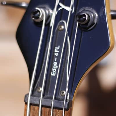 Dean Edge-4FL Fretless - Transparent Black image 10