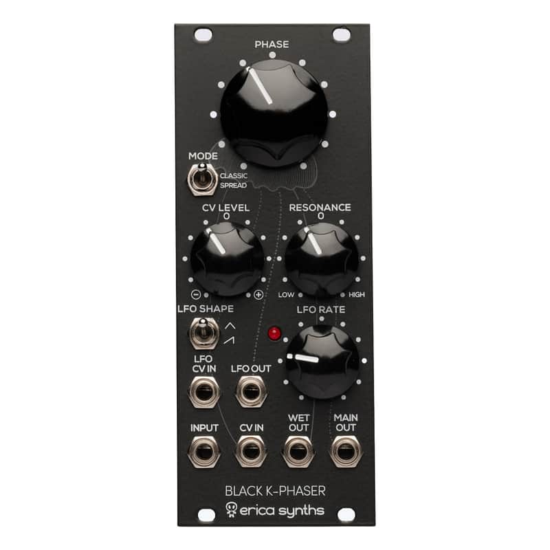 Erica Synths Black K-Phaser Eurorack Module image 1