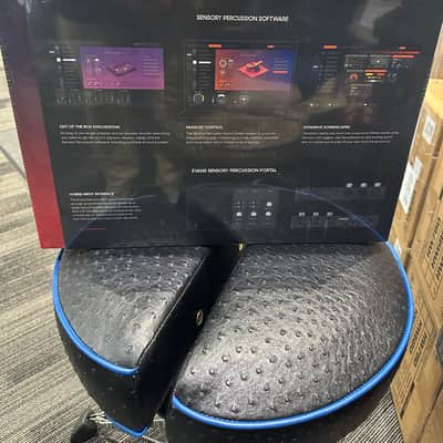 Evans Hybrid Sensory Percussion Sound System 4pc Sensor Set with Controller Module 2023 - Present - Black image 2