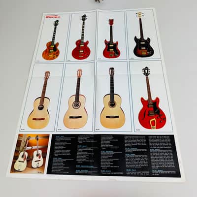 Ampeg/Hagstrom Foldout Poster 1970 image 4