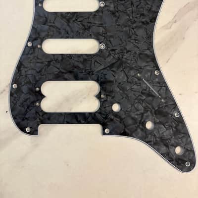 Fender Black Pearl Stratocaster Pickguard HSS Jeff Beck like 099-2146-000 2010 - Black Pearl Moto image 1
