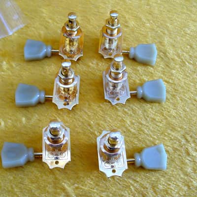 Gibson tuners machine head kluson style 3+3 90 - gold image 3