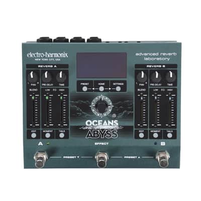 Electro-Harmonix Oceans Abyss Advanced Reverb Laboratory Pedal image 1