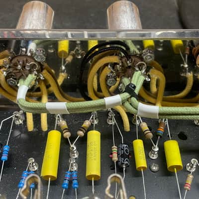 Handwired 5E3 Clone Fender Deluxe Chassis w/tubes image 3