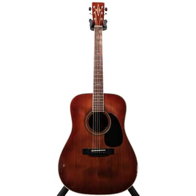 Alvarez 5036 60th Anniversary Dreadnaught Guitar w/case 1982 Dark Burst image 2