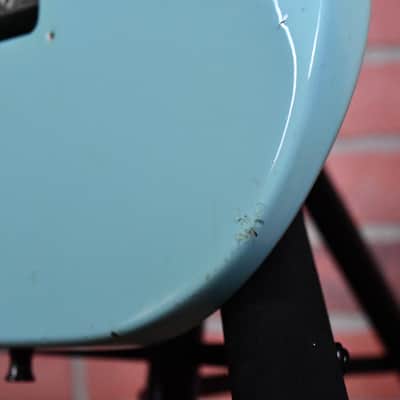 Kramer Elliot Easton Pro 1 1987 Seafoam /Neon Pink Guard andPickups w/OHSC image 18
