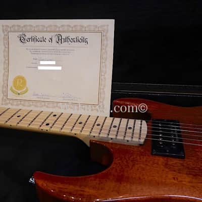 B.C. Rich Gunslinger Mahogany Reverse Head - Natural image 14
