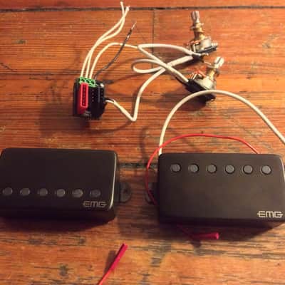 EMG 57/66 Set Brushed Black Chrome image 1
