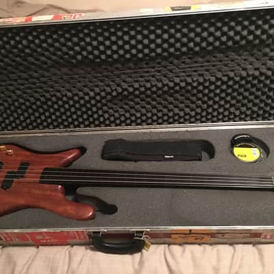 Warwick  Streamer 1991 Natural lined Fretless image 11