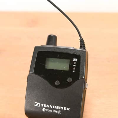 Sennheiser ew 300 IEM G3 Wireless IEM System - A1 Range NO POWER SUPPLY CG01ZVV image 10