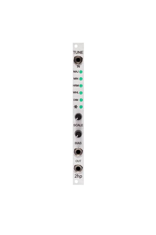 2hp TUNE (multi-scale pitch quantizer) image 1
