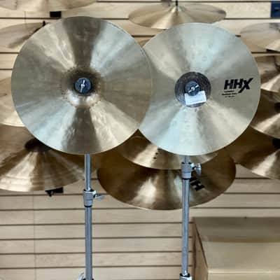 SABIAN 11502XCN 15" HHX COMPLEX MEDIUM HATS 1138g / 1480g - FLOOR MODEL image 5