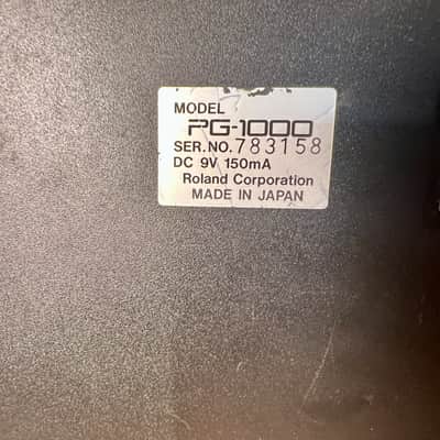 Roland PG-1000 Linear Synthesizer Programmer – Roland D50/D550 Programmer – Serviced – Warranty image 10