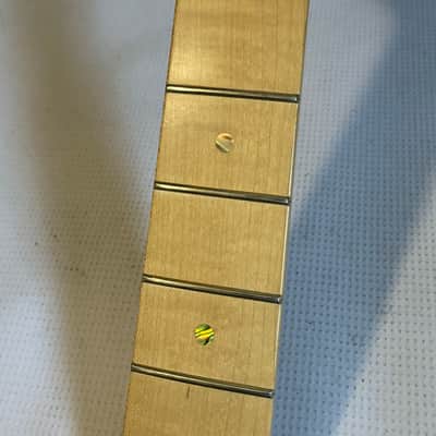 2004 Fender USA American 50th Anniversary Deluxe Stratocaster Guitar Neck 22 Fret Maple FB (Clean) image 10