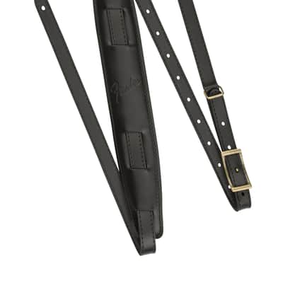 Fender Mustang Saddle Strap Black image 2