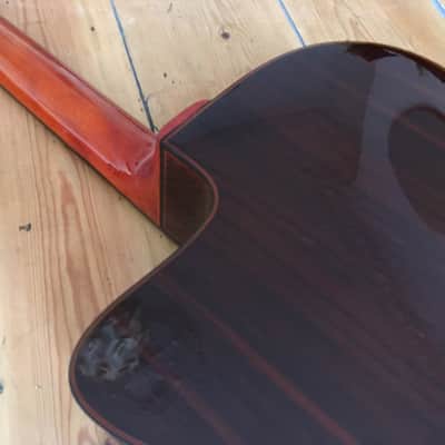 Aria MM-20 Maccaferri Gypsy Jazz Manouche Acoustic Guitar Oval Soundhole 2010s Natural image 10