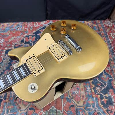 *Video* Aria Pro II Les Paul Gold Top Model LS600 Slab Mahogany - 1980 image 7