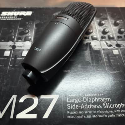 Shure SM27-LC Cardioid Side-Address Condenser Mic 2010 - Present - Black image 4