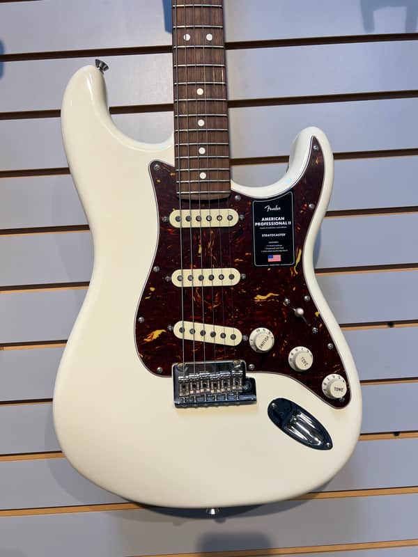 Fender American Professional II Stratocaster Olympic White image 1