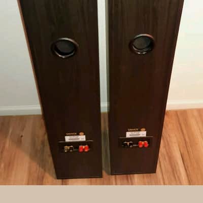Tannoy MX4 dark oak floor standing audiophile bi-polar speakers~Pair! EUC MX-4  Dark Oak image 5