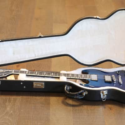 2006 Gibson SG Supreme Electric Guitar Figured Blue Burst + OHSC image 21