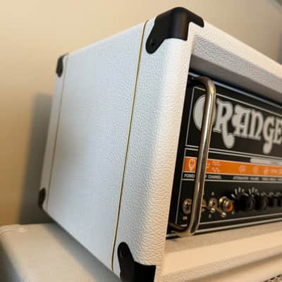 Orange Dual Dark 100 Limited Edition 2-Channel 100-Watt Guitar Amp Head 2024 - White image 4