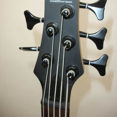 2023 Ibanez Standard SR305EBL Left-handed 5-String Electric Bass Guitar, Rosewood Fingerboard, Weathered Black - Previously Owned image 10