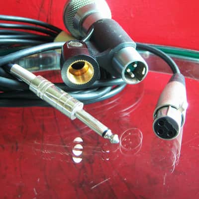 Vintage 1970's Electro-Voice 671 Cardioid Dynamic Microphone Low Z w accessories image 11