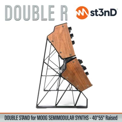 DOUBLE STAND for MOOG Semi-Modular Synths (40° and 55°) - Raised (by 75mm) image 4