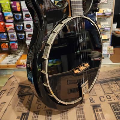 Used 2005 Deering Crossfire Electric Banjo with Case image 5