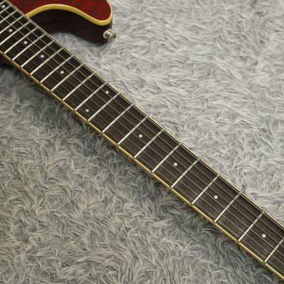 1990's made Fernandes APG-55 Flame maple top PRS style Made in Korea image 3